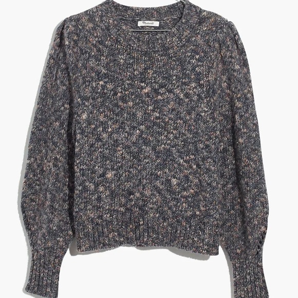 SOLD Madewell Pleat Shoulder Pullover Sweater XXS - Picture 4 of 15